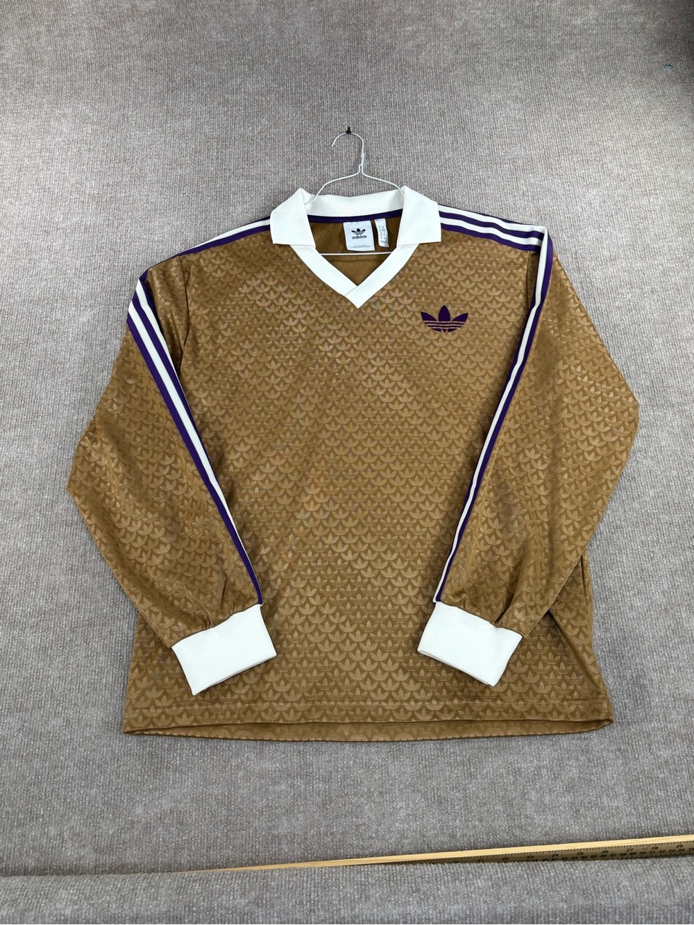 Adidas Originals Adicolor Heritage Now Vintage Long Sleeve T Mens Medium IB3438